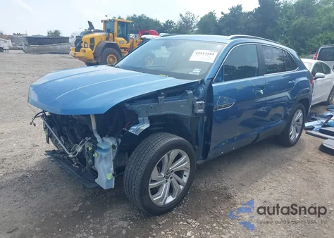 2020 Volkswagen Atlas Cross Sport 3.6L V6 Sel из США, поврежденный, VIN 1V2ME2CA4LC214929